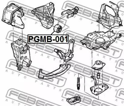 Подвеска FEBEST PGMB-001