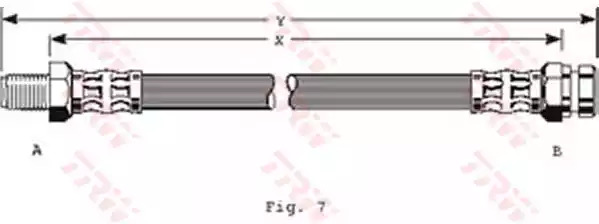 Шлангопровод TRW PHB136