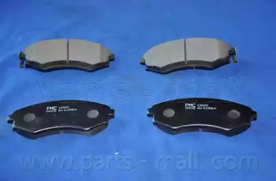 Комплект тормозных колодок PARTS-MALL PKA-002