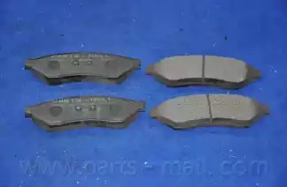 Комплект тормозных колодок PARTS-MALL PKC-017