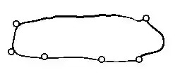 Прокладкa BGA RC0347