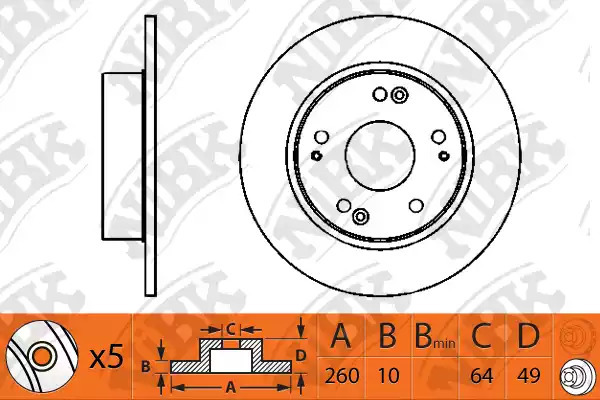 Комплект электропроводки NGK 4081 (RC-RN1203)