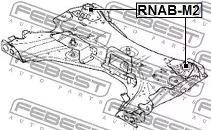 Подвеска FEBEST RNAB-M2