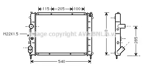 Теплообменник VAN WEZEL 43002231