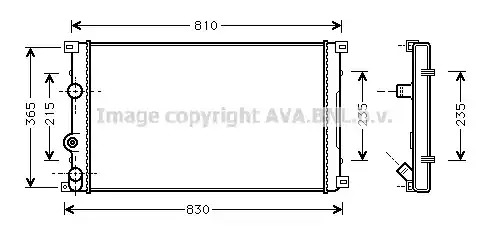 Теплообменник VAN WEZEL 43002276