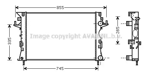 Теплообменник VAN WEZEL 43002290