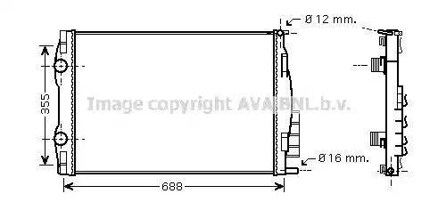 Теплообменник VAN WEZEL 43002387