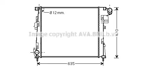 Теплообменник VAN WEZEL 43002427