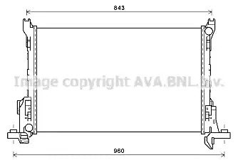 Теплообменник AVA QUALITY COOLING RT2625