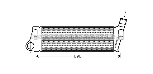 Теплообменник VAN WEZEL 43004316