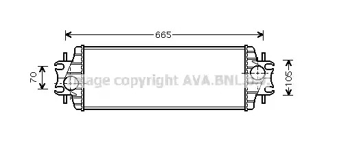 Теплообменник VAN WEZEL 43004328