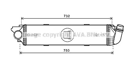 Теплообменник AVA QUALITY COOLING RT4622