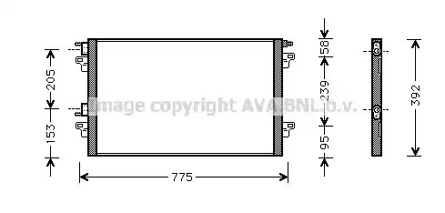 Конденсатор VAN WEZEL 43005280