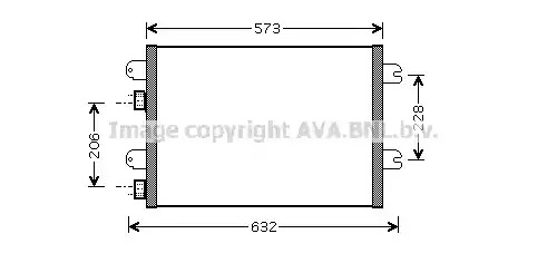 Конденсатор VAN WEZEL 43005317