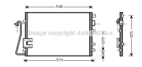 Конденсатор VAN WEZEL 43005340