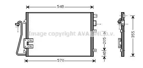 Конденсатор AVA QUALITY COOLING RT5376D