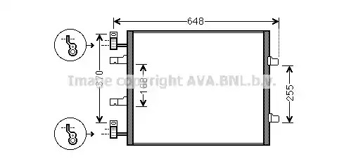 Конденсатор VAN WEZEL 43005459