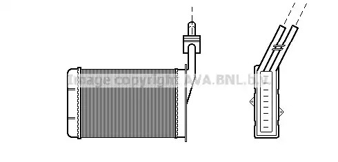 Теплообменник VAN WEZEL 43006101