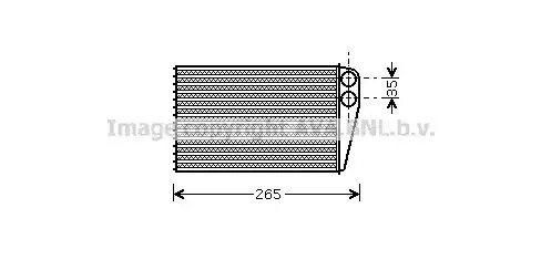 Теплообменник VAN WEZEL 43006354