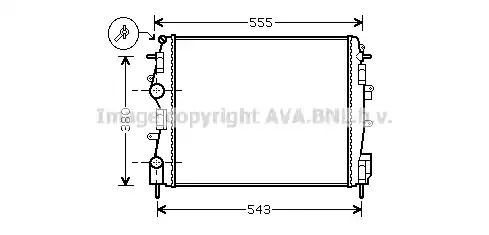 Теплообменник AVA QUALITY COOLING RTA2399