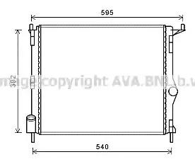 Теплообменник AVA QUALITY COOLING RTA2476