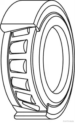 Комплект подшипника HERTH+BUSS JAKOPARTS J4701021