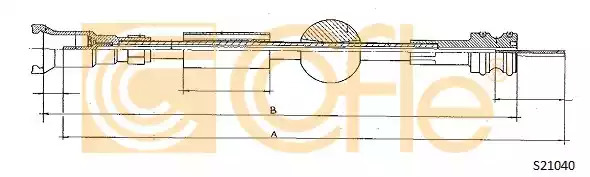 Вал METZGER S 21040 (S 21002)