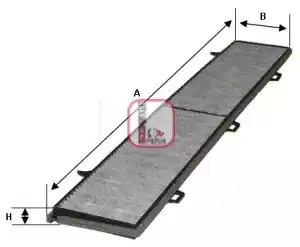 Фильтр SOFIMA S 4154 CA