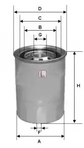 Фильтр SOFIMA S 4423 NR