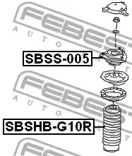 Подвеска FEBEST SBSS-005