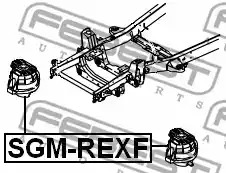 Подвеска FEBEST SGM-REXF