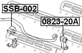 Подвеска FEBEST SSB-002