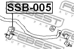 Подвеска FEBEST SSB-005