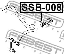 Подвеска FEBEST SSB-008