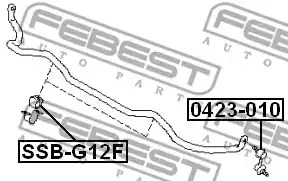 Подвеска FEBEST SSB-G12F