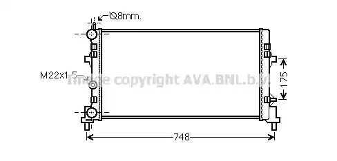 Теплообменник VAN WEZEL 49002037