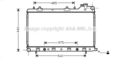 Теплообменник VAN WEZEL 51002049