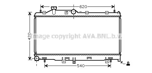 Теплообменник VAN WEZEL 51002065