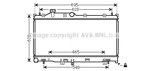 Теплообменник AVA QUALITY COOLING SU2110