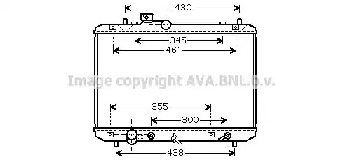 Теплообменник AVA QUALITY COOLING SZ2098