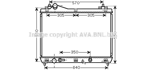 Теплообменник AVA QUALITY COOLING SZ2105