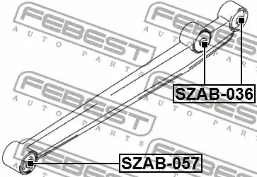 Подвеска FEBEST SZAB-036
