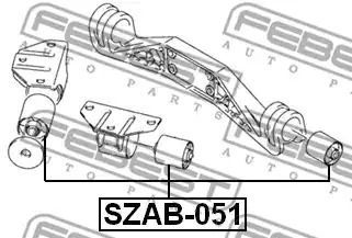 Подвеска FEBEST SZAB-051