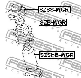 Подшипник FEBEST SZB-WGR