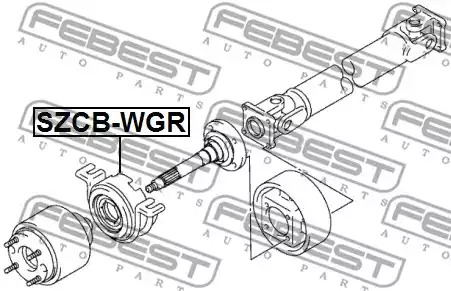 Подшипник FEBEST SZCB-WGR