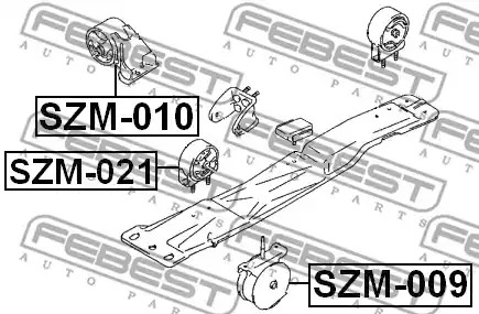 Подвеска FEBEST SZM-021