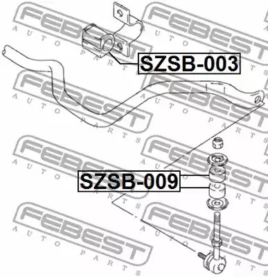 Подвеска FEBEST SZSB-003