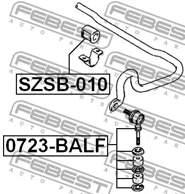 Подвеска FEBEST SZSB-010