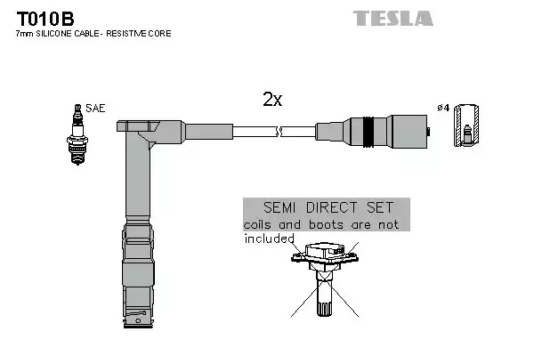 Комплект электропроводки TESLA T010B