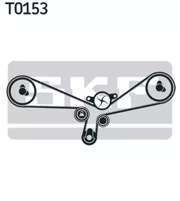 Ременный комплект SKF VKMA 01903 (VKM 11202, VKM 11209, VKM 21202)